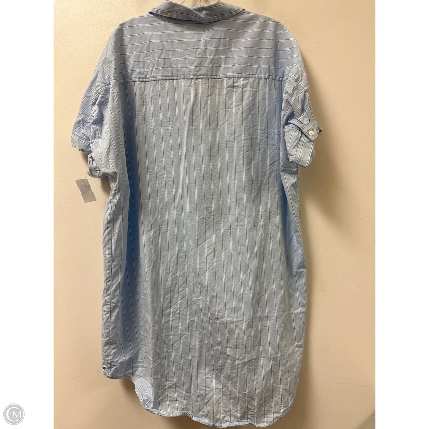 Dress Casual Short By A New Day In Blue & White, Size: Xl