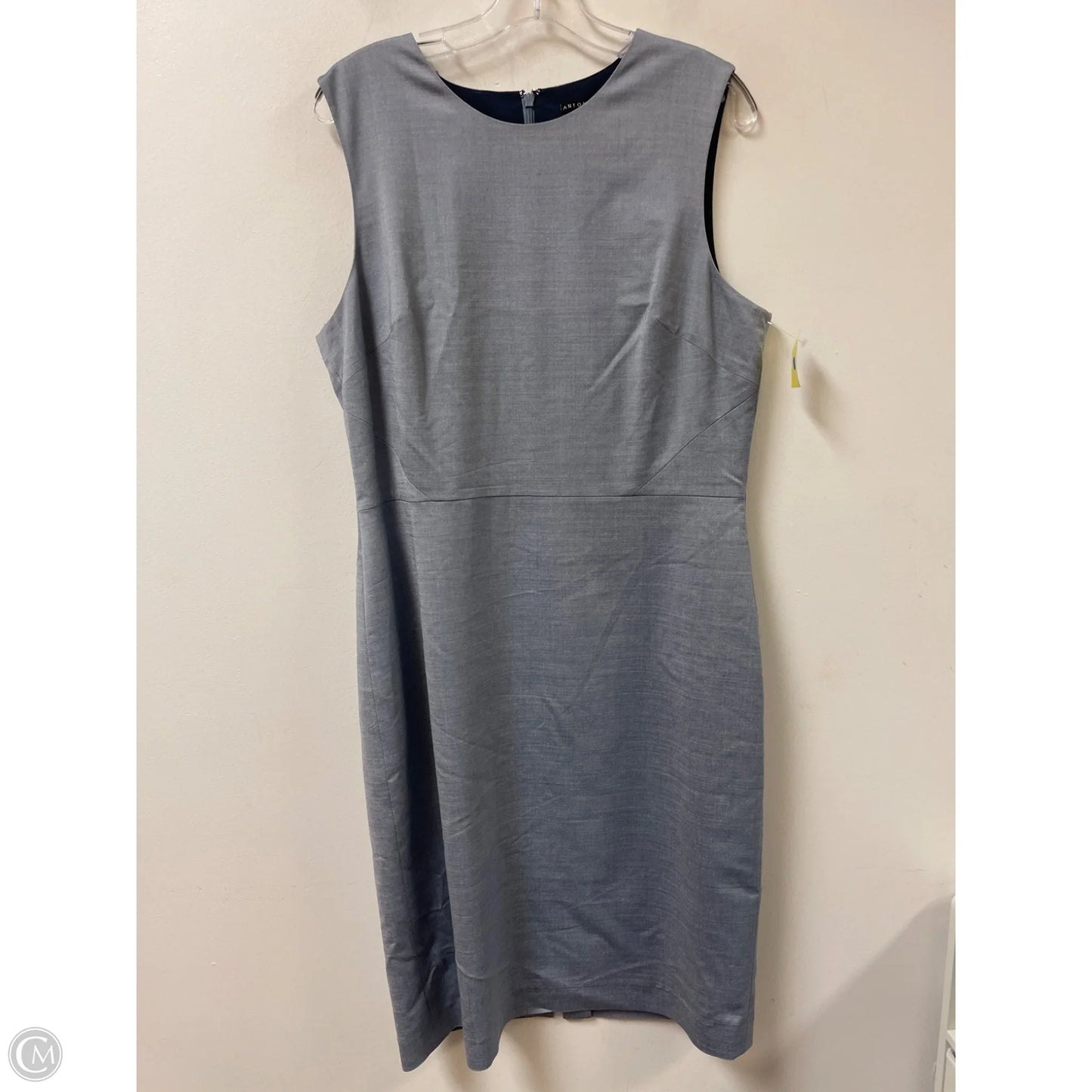 Dress Casual Midi By Antonio Melani In Blue, Size: L