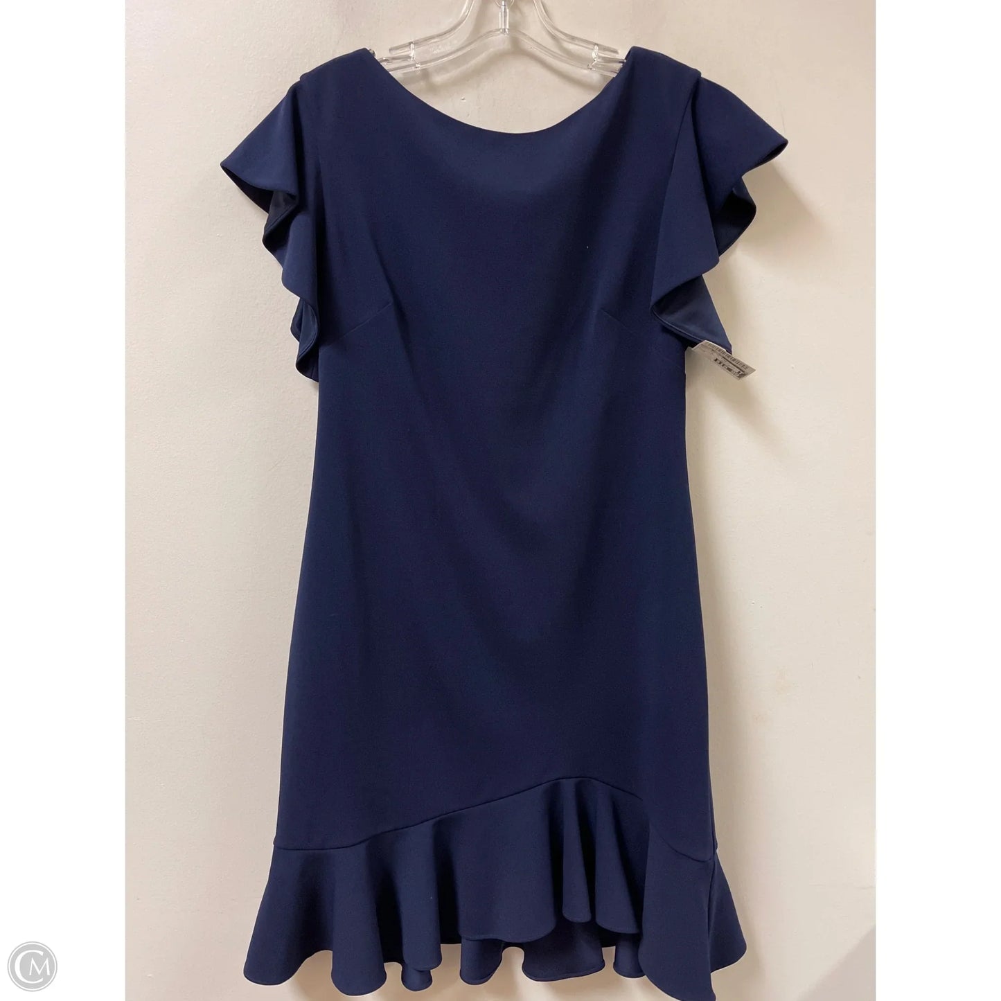 Dress Casual Midi By Vince Camuto In Navy, Size: M