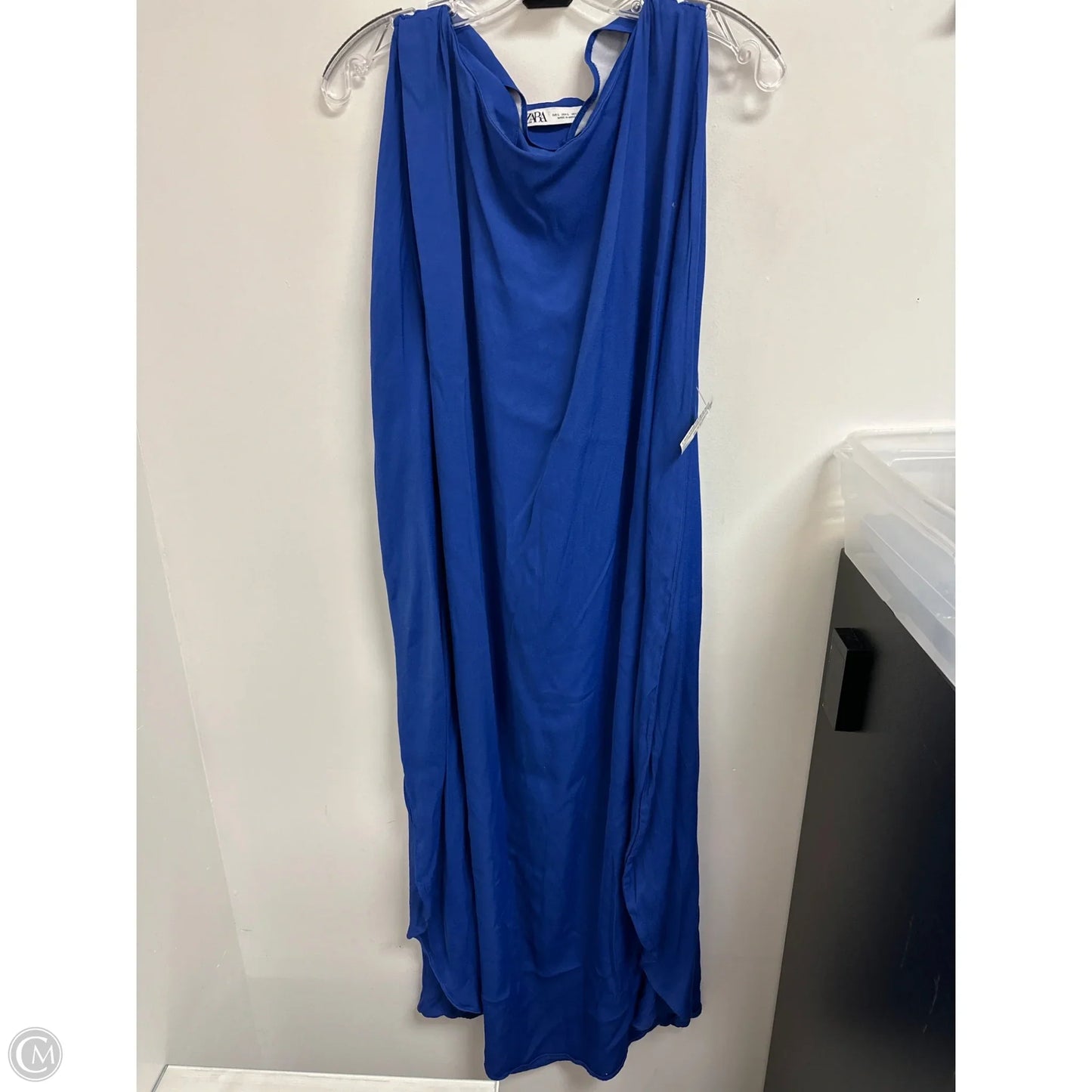 Dress Casual Maxi By Zara In Blue, Size: L
