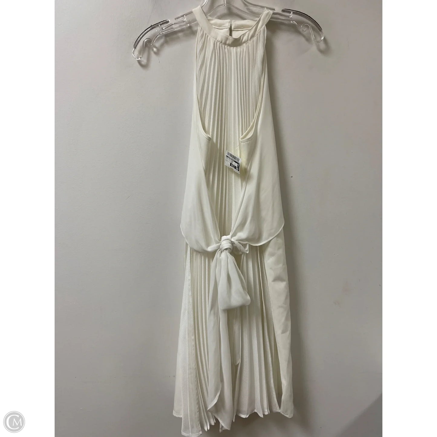 Dress Casual Midi By Clothes Mentor In White, Size: L