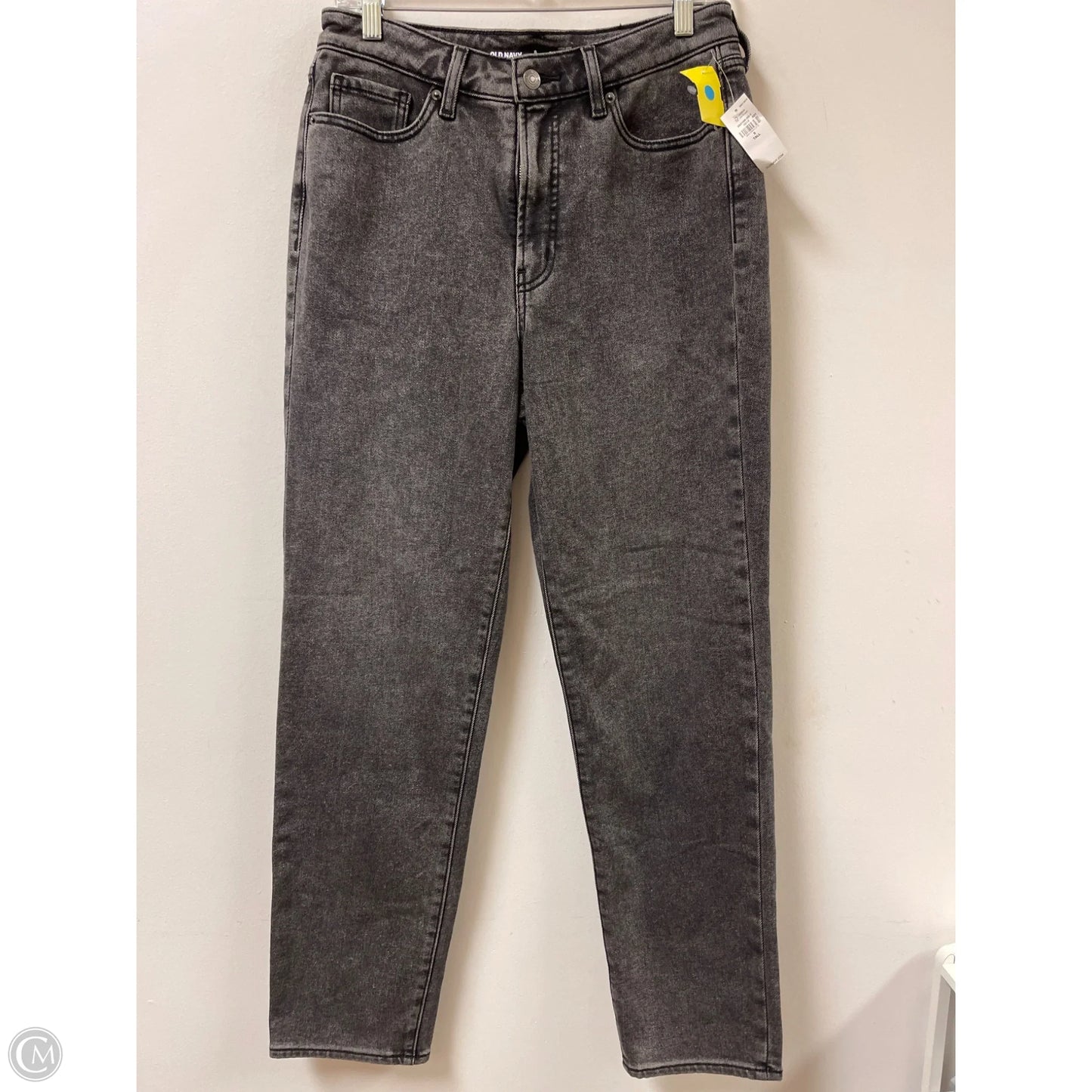 Jeans Straight By Old Navy In Black, Size: 8