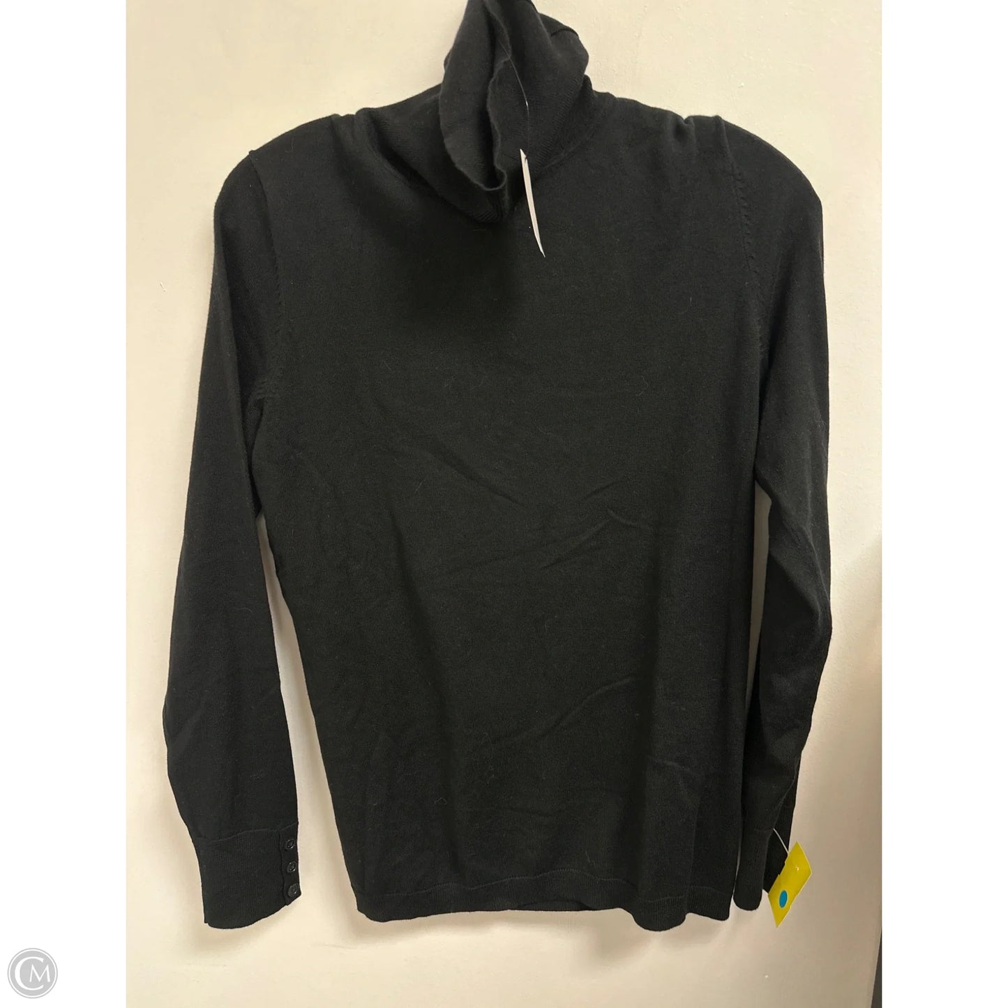 Top Long Sleeve By Talbots In Black, Size: S