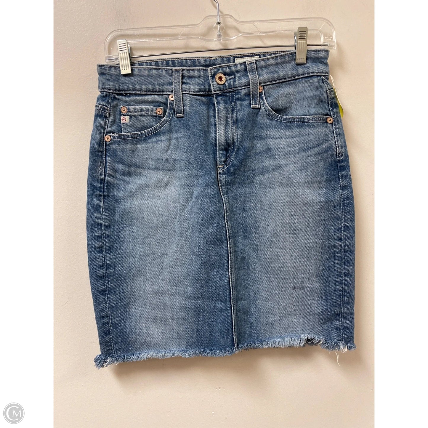 Skirt Mini & Short By Adriano Goldschmied In Blue, Size: 2