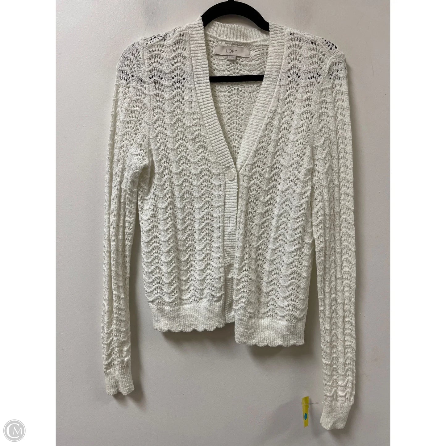Cardigan By Loft In White, Size: Xs