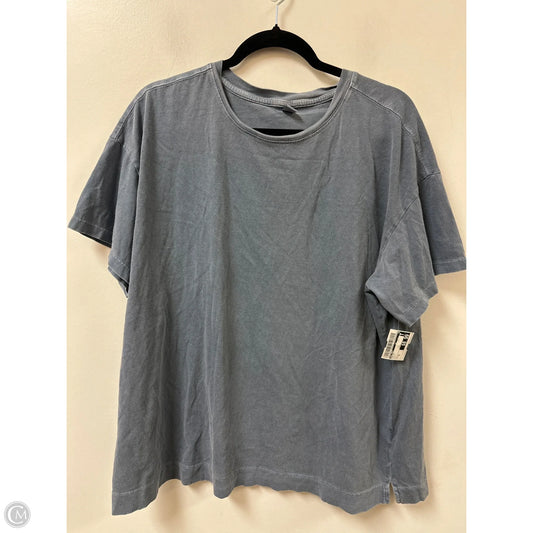 Top Short Sleeve By Old Navy In Blue, Size: Xl