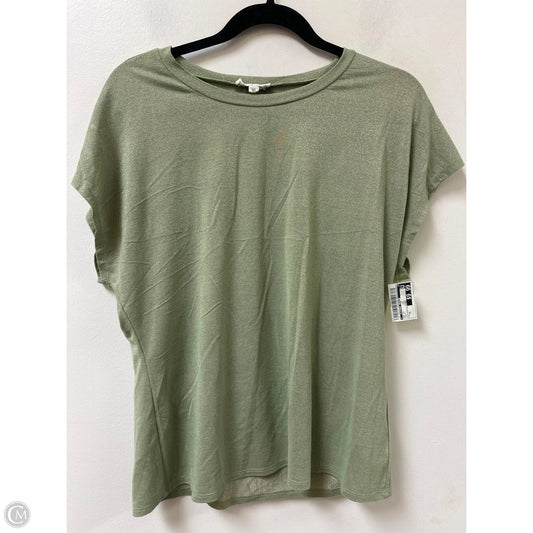 Top Short Sleeve By Clothes Mentor In Green, Size: Xl