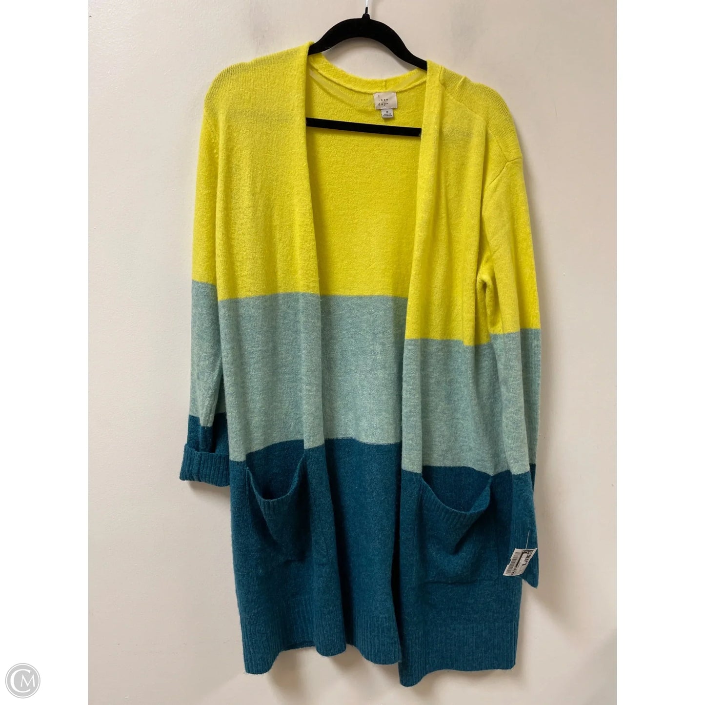 Sweater Cardigan By A New Day In Multi-colored, Size: S