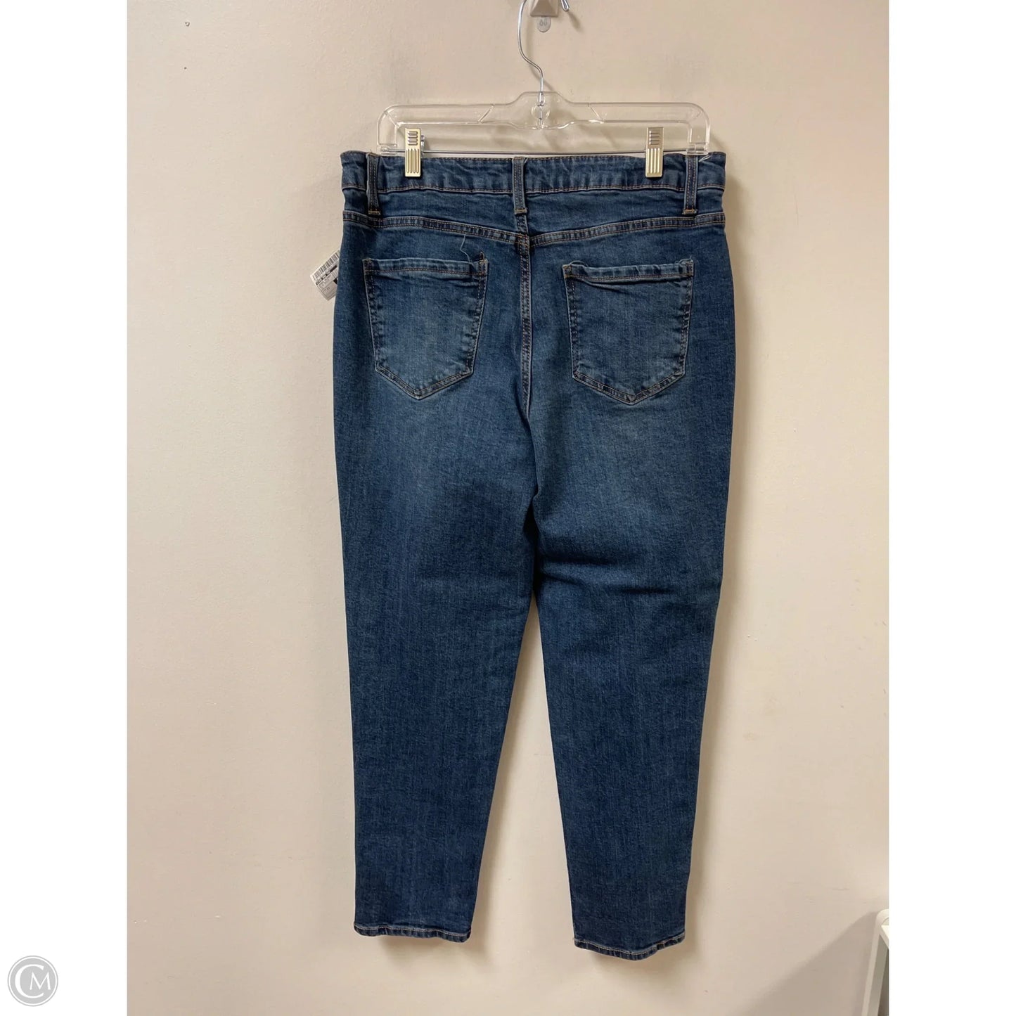 Jeans Skinny By Time And Tru In Blue Denim, Size: 12