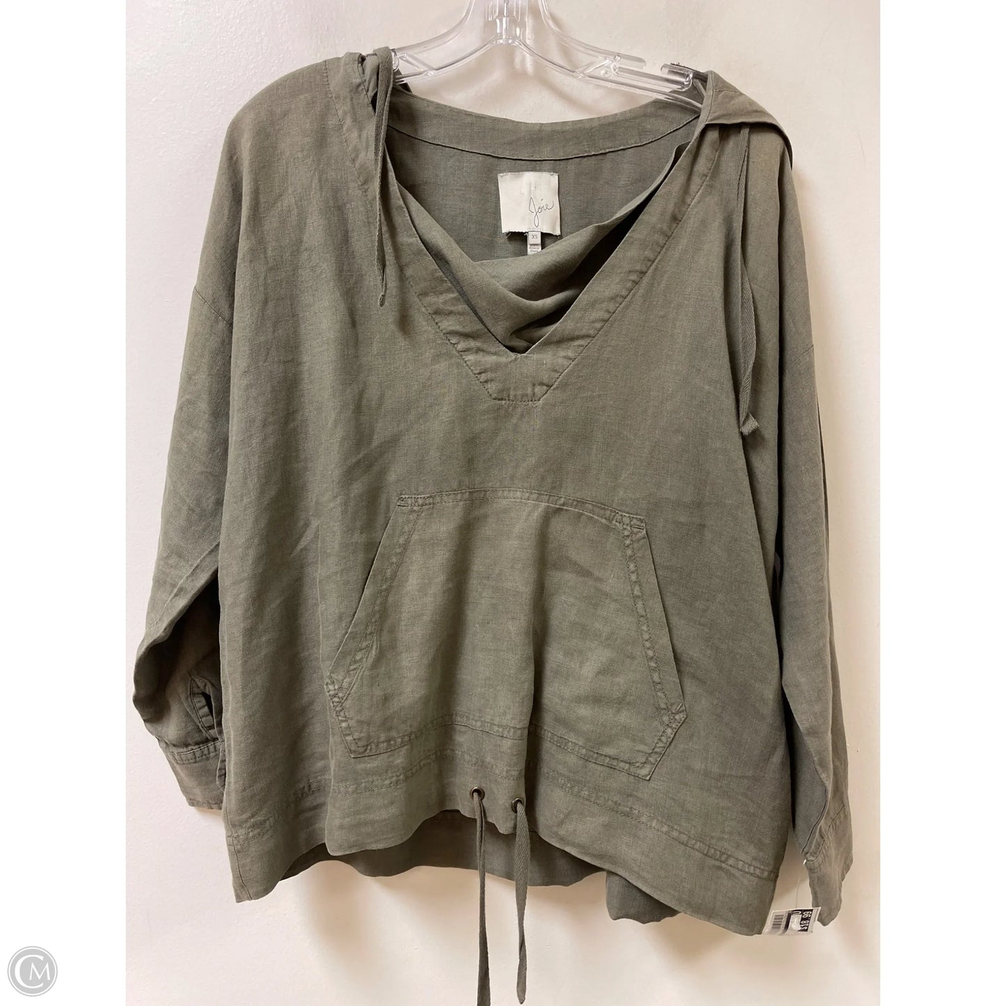 Top Long Sleeve By Joie In Green, Size: Xs