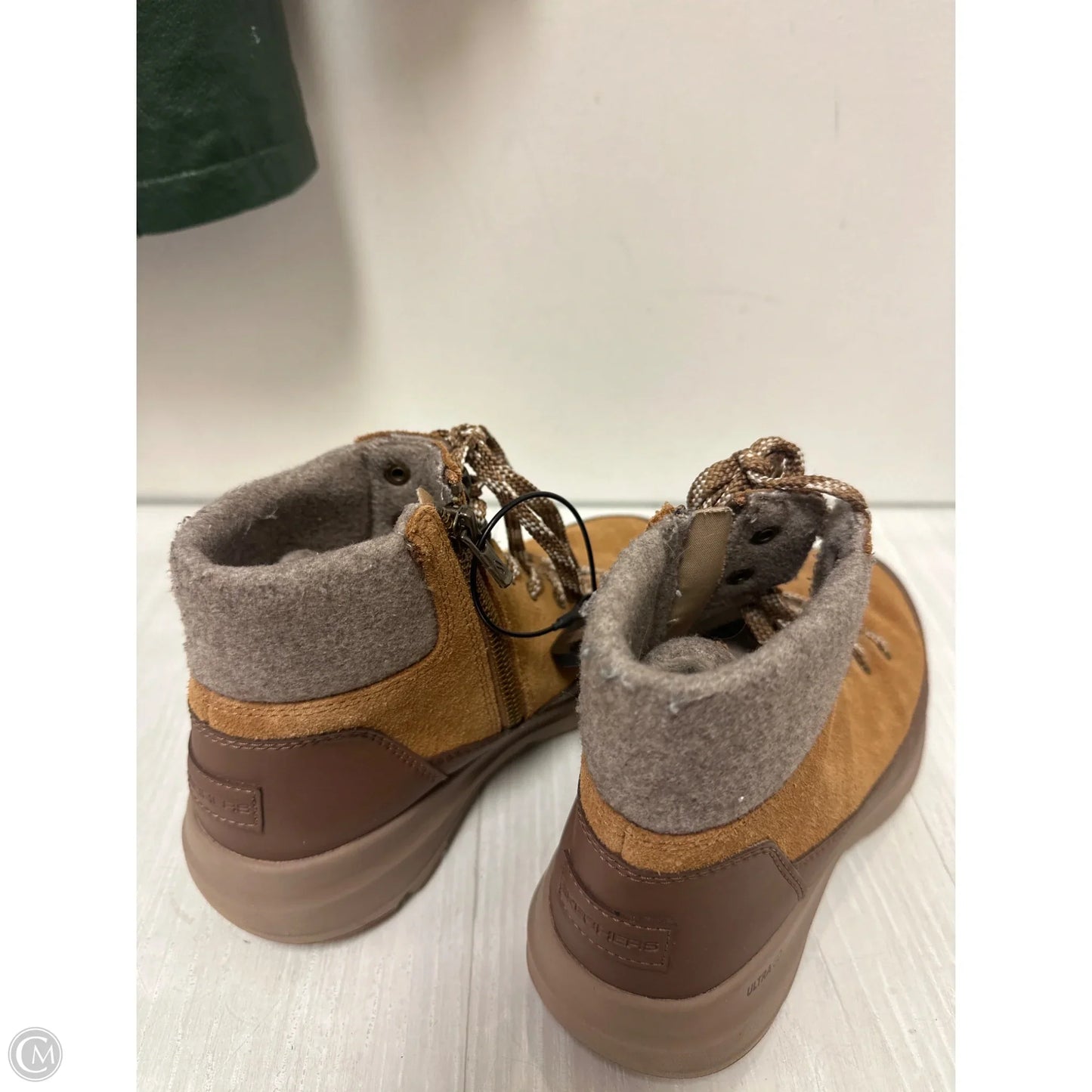 Boots Hiking By Skechers In Tan, Size: 6.5