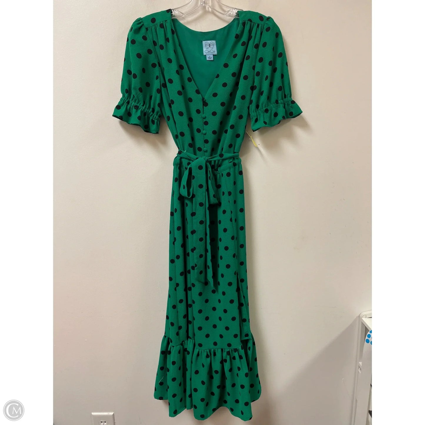 Dress Casual Maxi By Cece In Green, Size: M