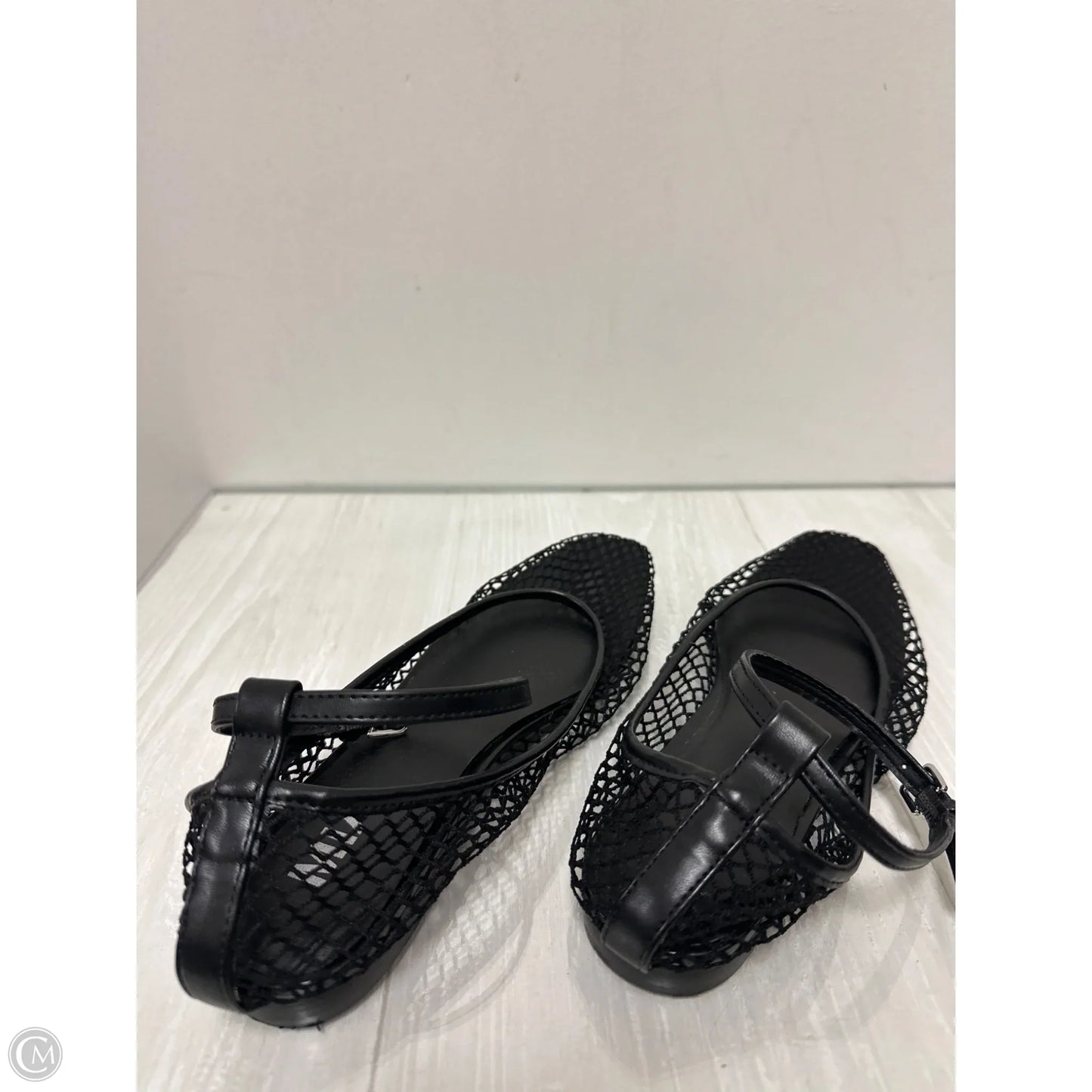 Shoes Flats By Mia In Black, Size: 7.5