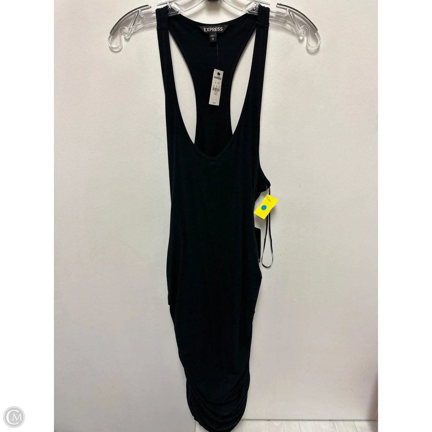 Dress Casual Midi By Express In Black, Size: M