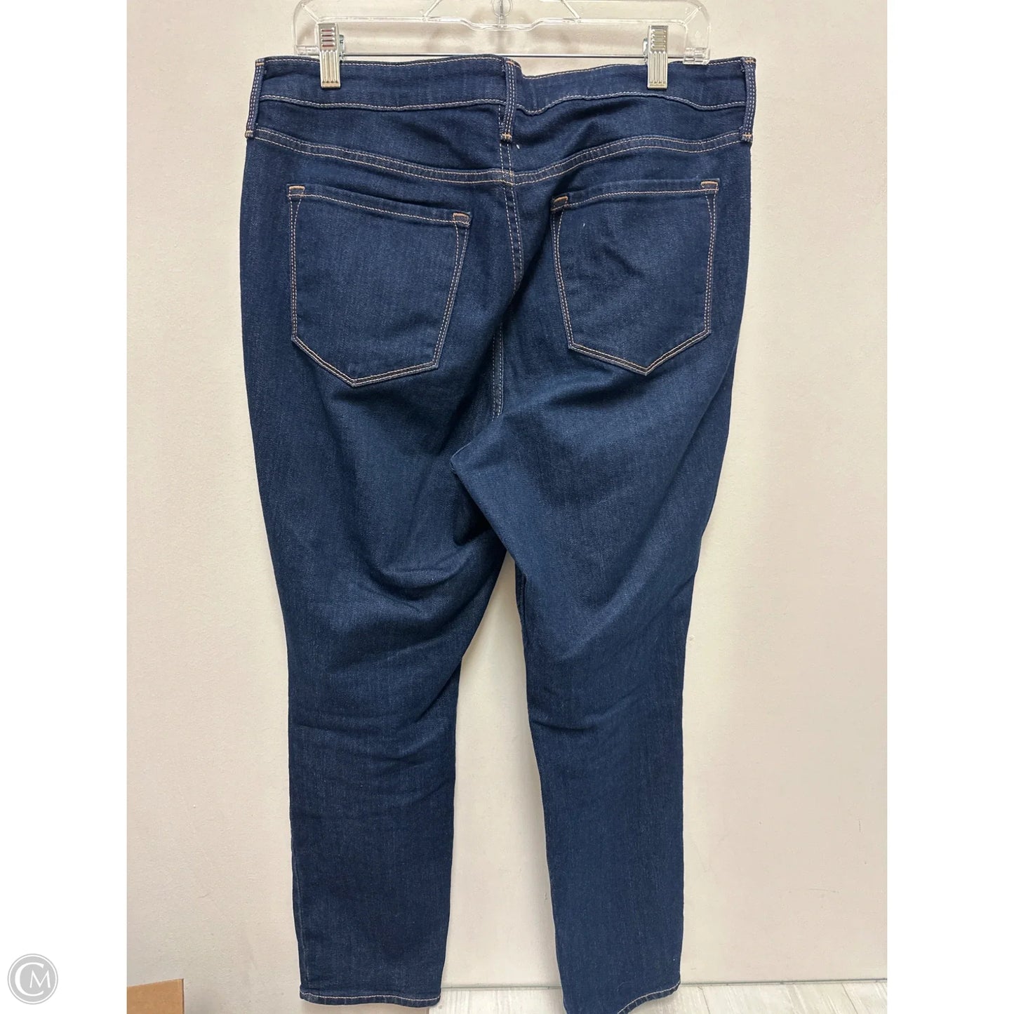 Jeans Skinny By Old Navy In Blue Denim, Size: 14