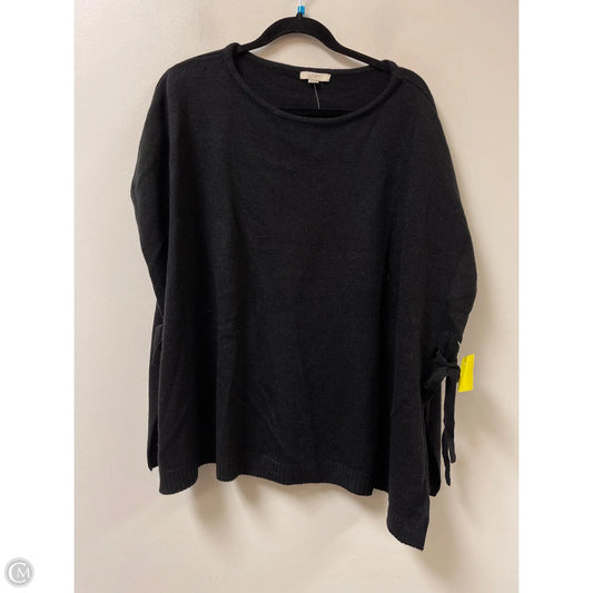 Shawl By Loft In Black, Size: S