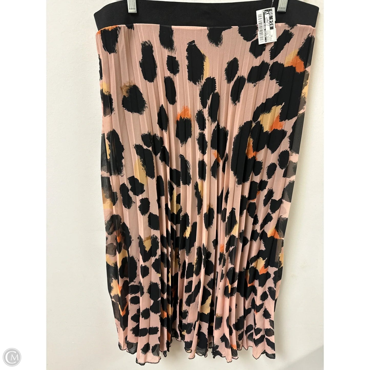 Skirt Maxi By Clothes Mentor In Animal Print, Size: Xl