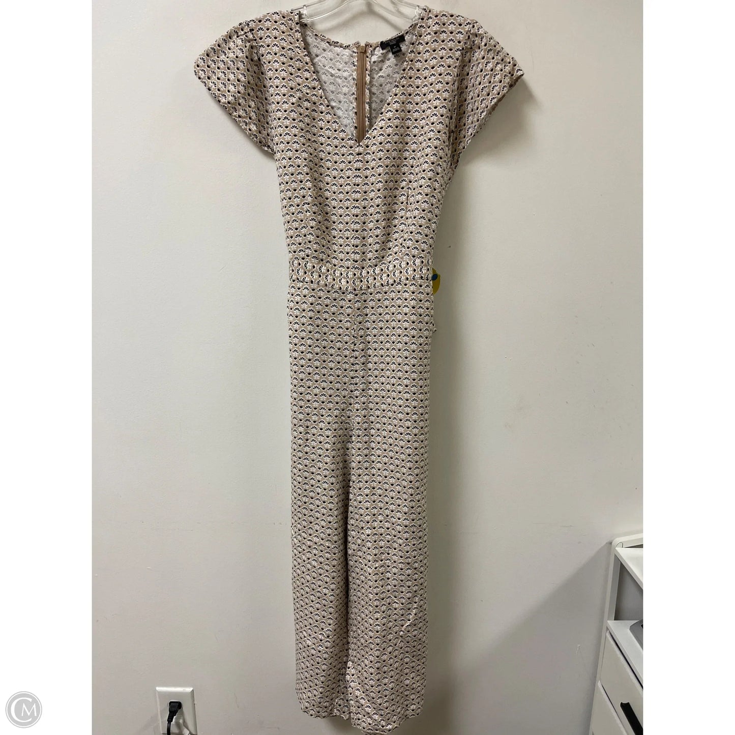 Jumpsuit By Ann Taylor In Black & Brown, Size: Mp