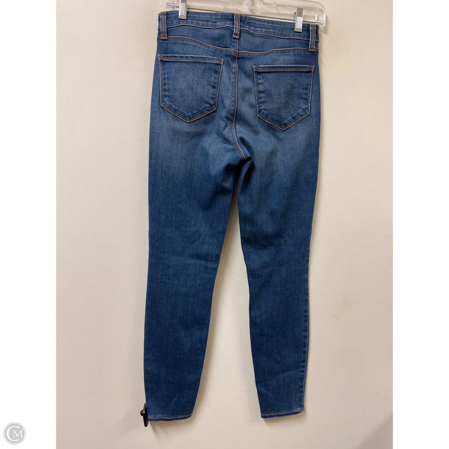 Jeans Skinny By L Agence In Blue Denim, Size: 4