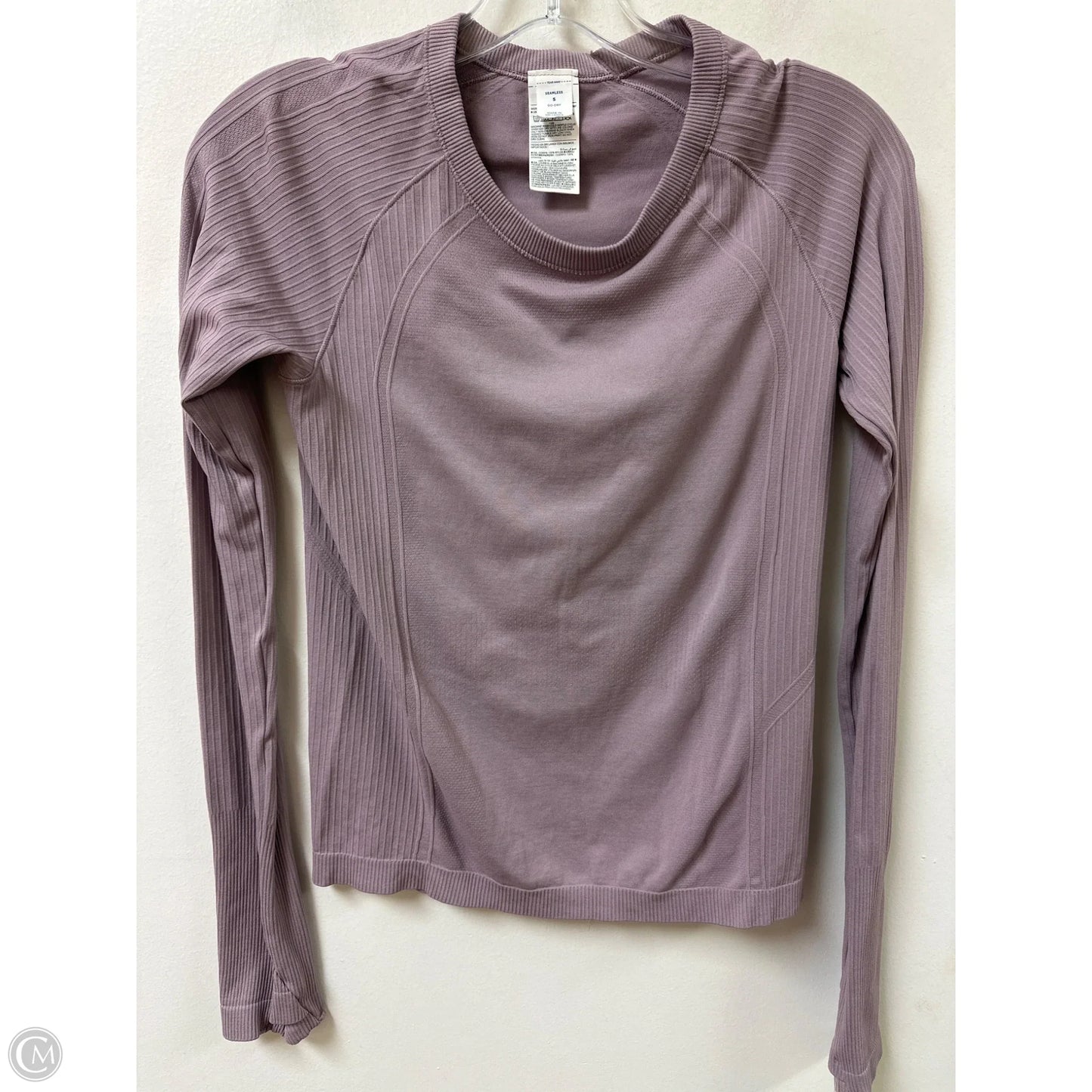 Athletic Top Long Sleeve Crewneck By Old Navy In Purple, Size: S