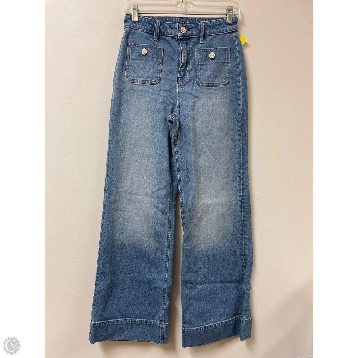 Jeans Straight By Clothes Mentor In Blue Denim, Size: 2