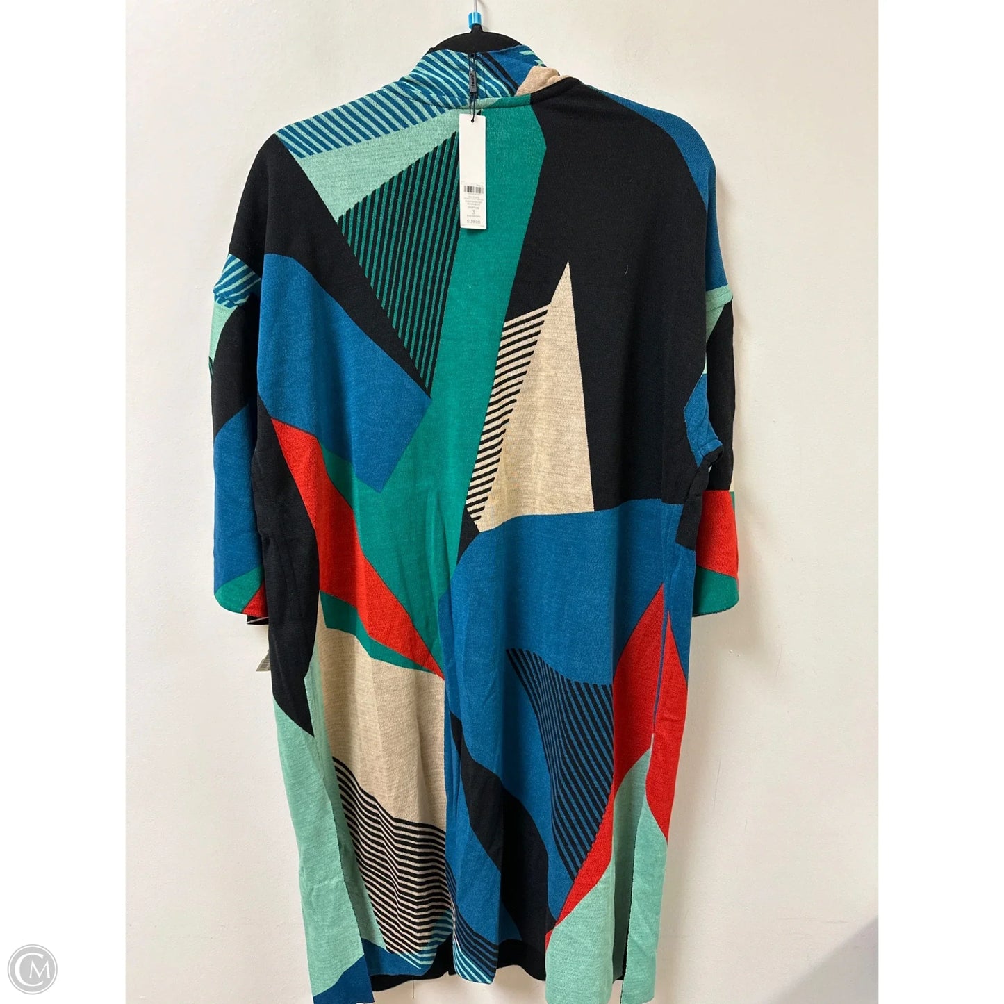 Sweater Cardigan By Chicos In Multi-colored, Size: Xl