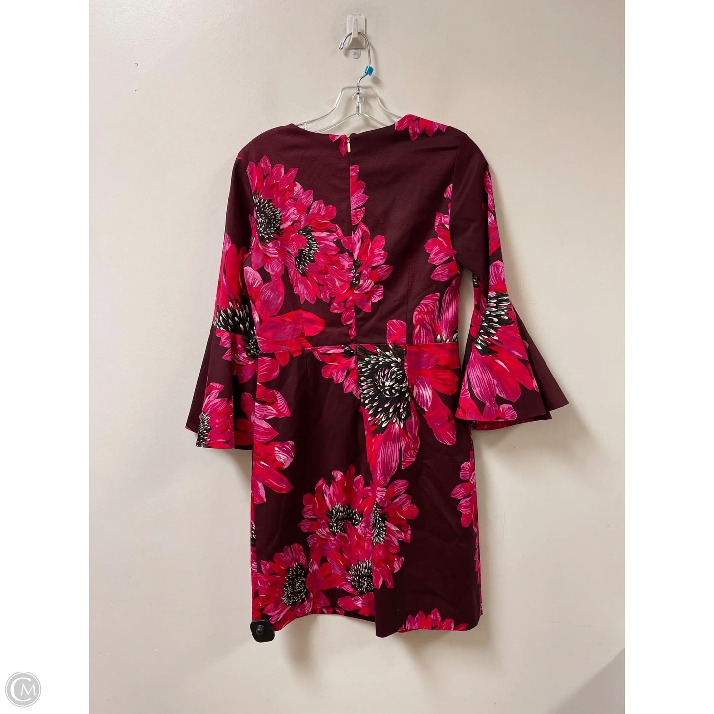 Dress Casual Midi By Trina Turk In Pink & Purple, Size: S