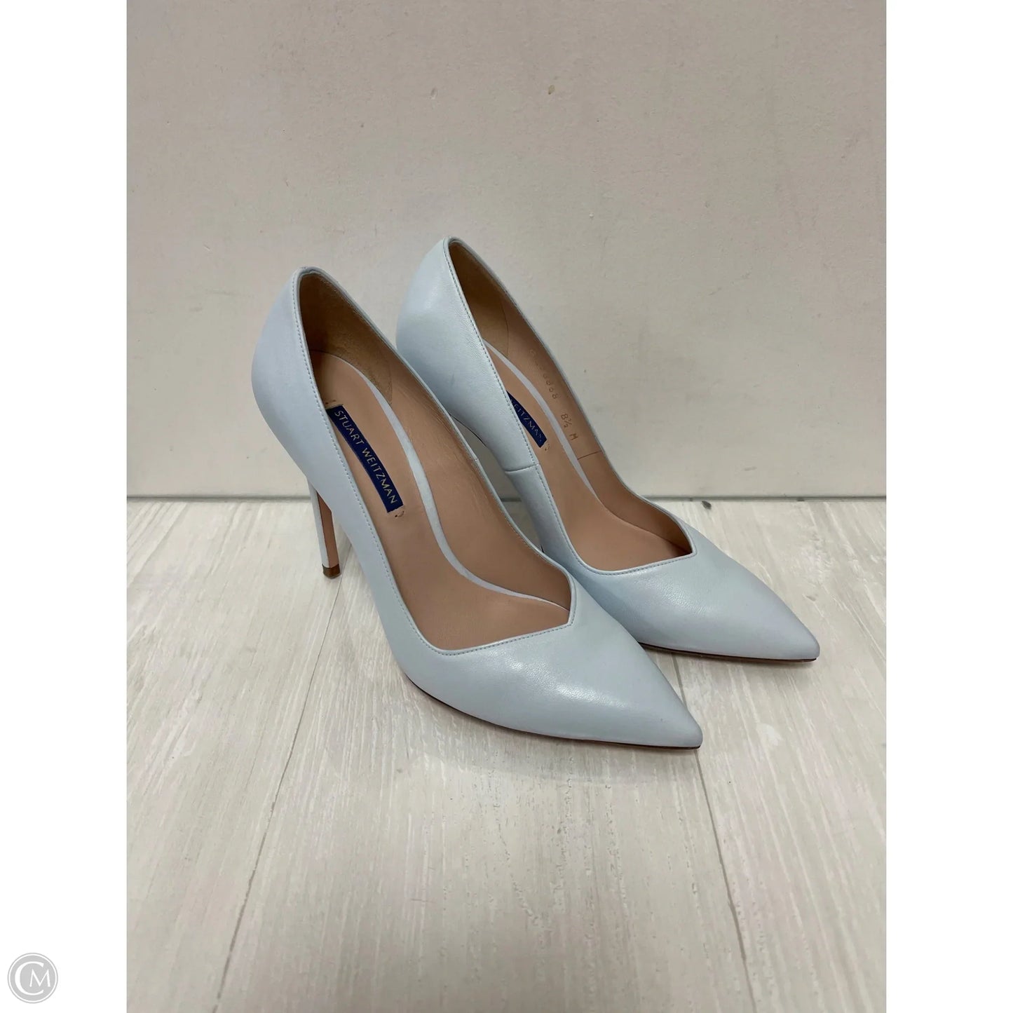 Shoes Designer By Stuart Weitzman In Blue, Size: 8.5