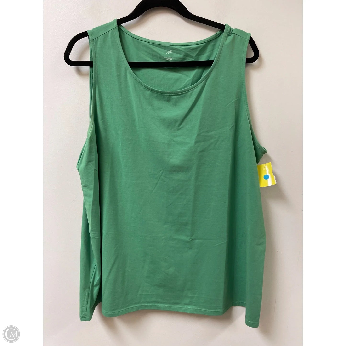 Tank Top By J. Jill In Green, Size: Xl