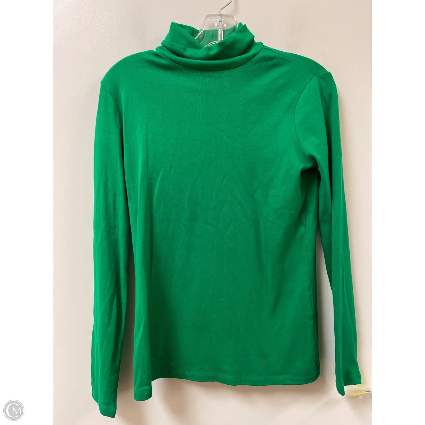 Top Long Sleeve By Charter Club In Green, Size: S