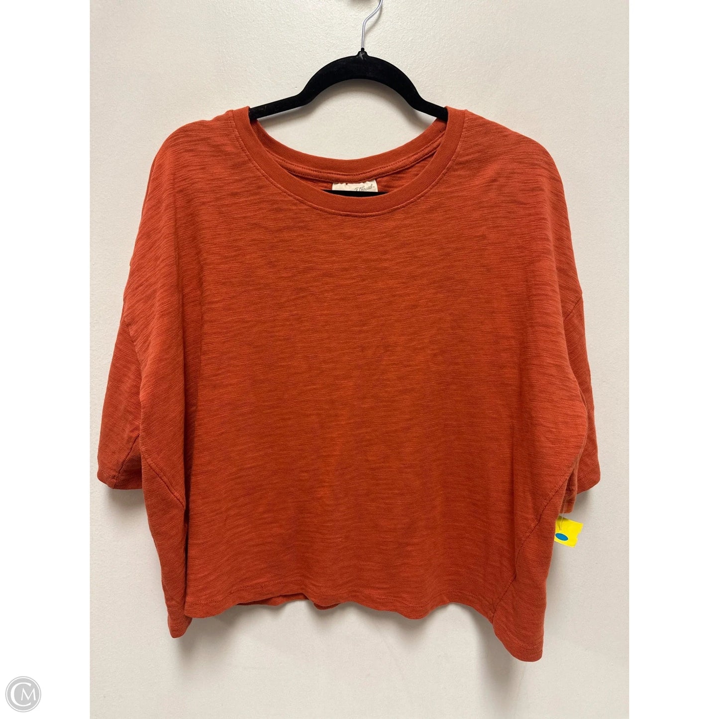 Top Short Sleeve By Universal Thread In Orange, Size: Xl