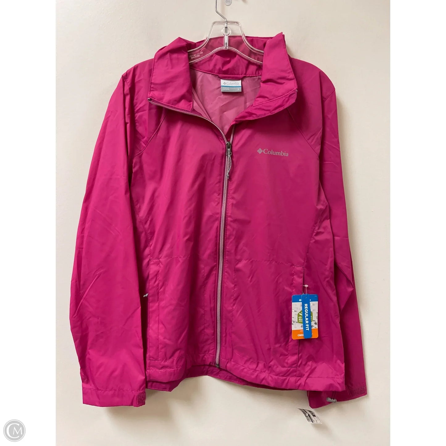 Athletic Jacket By Columbia In Pink, Size: L