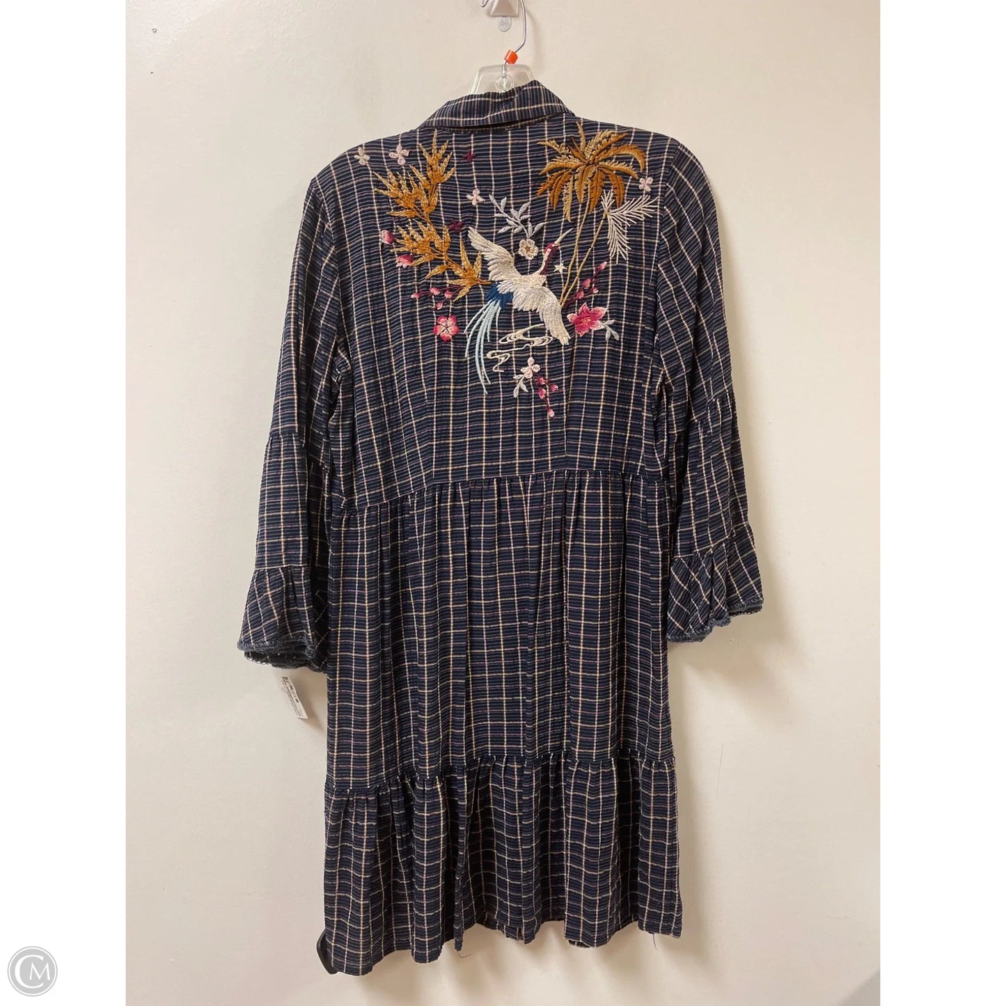 Dress Casual Short By Johnny Was In Blue, Size: Xs