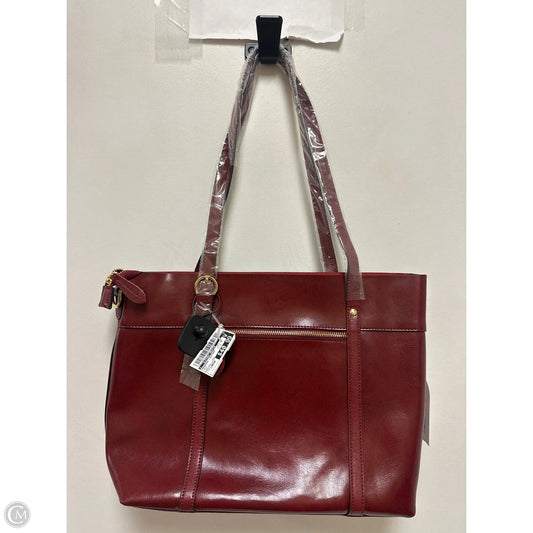 Handbag Leather By Clothes Mentor, Size: Large