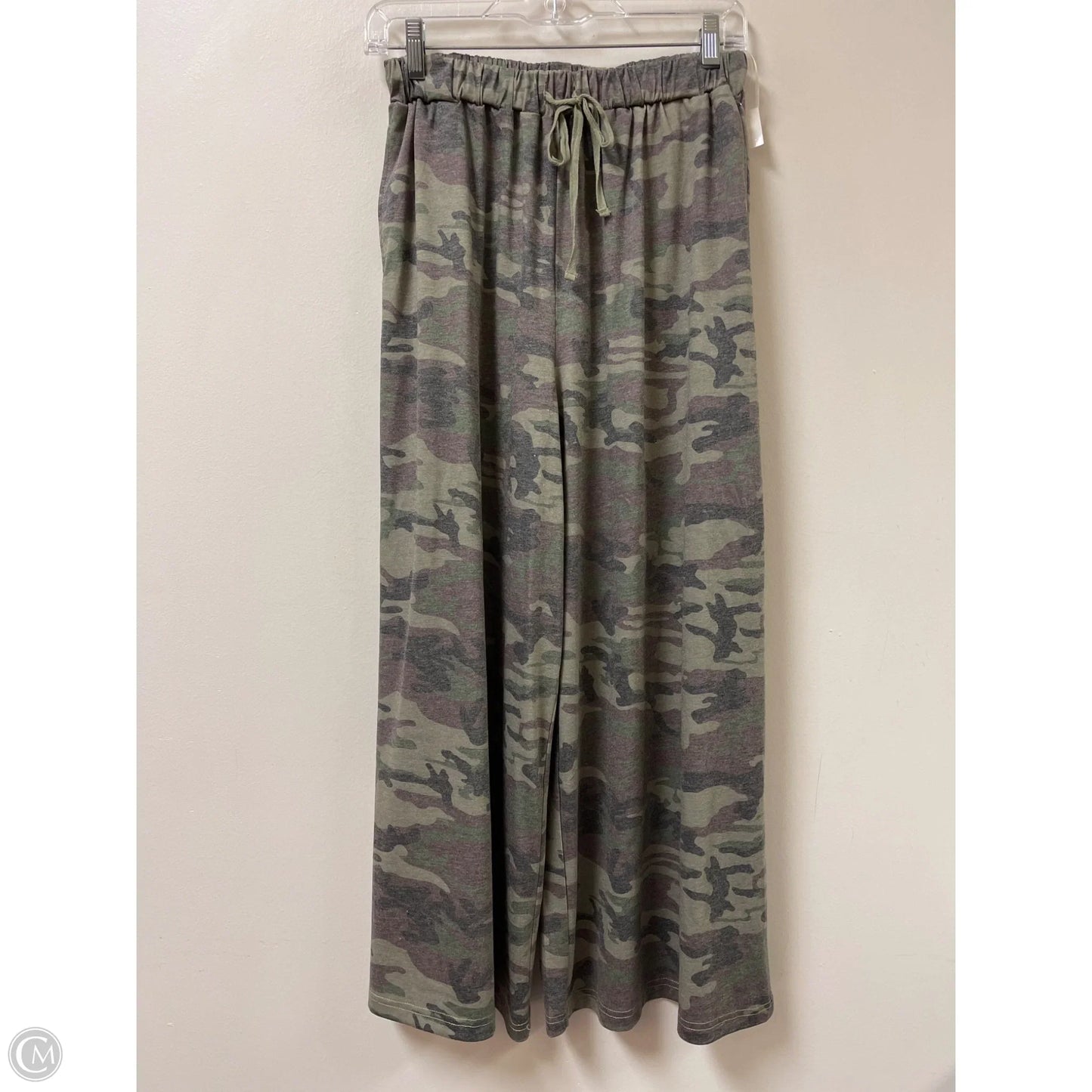 Pants Wide Leg By Easel In Camouflage Print, Size: S