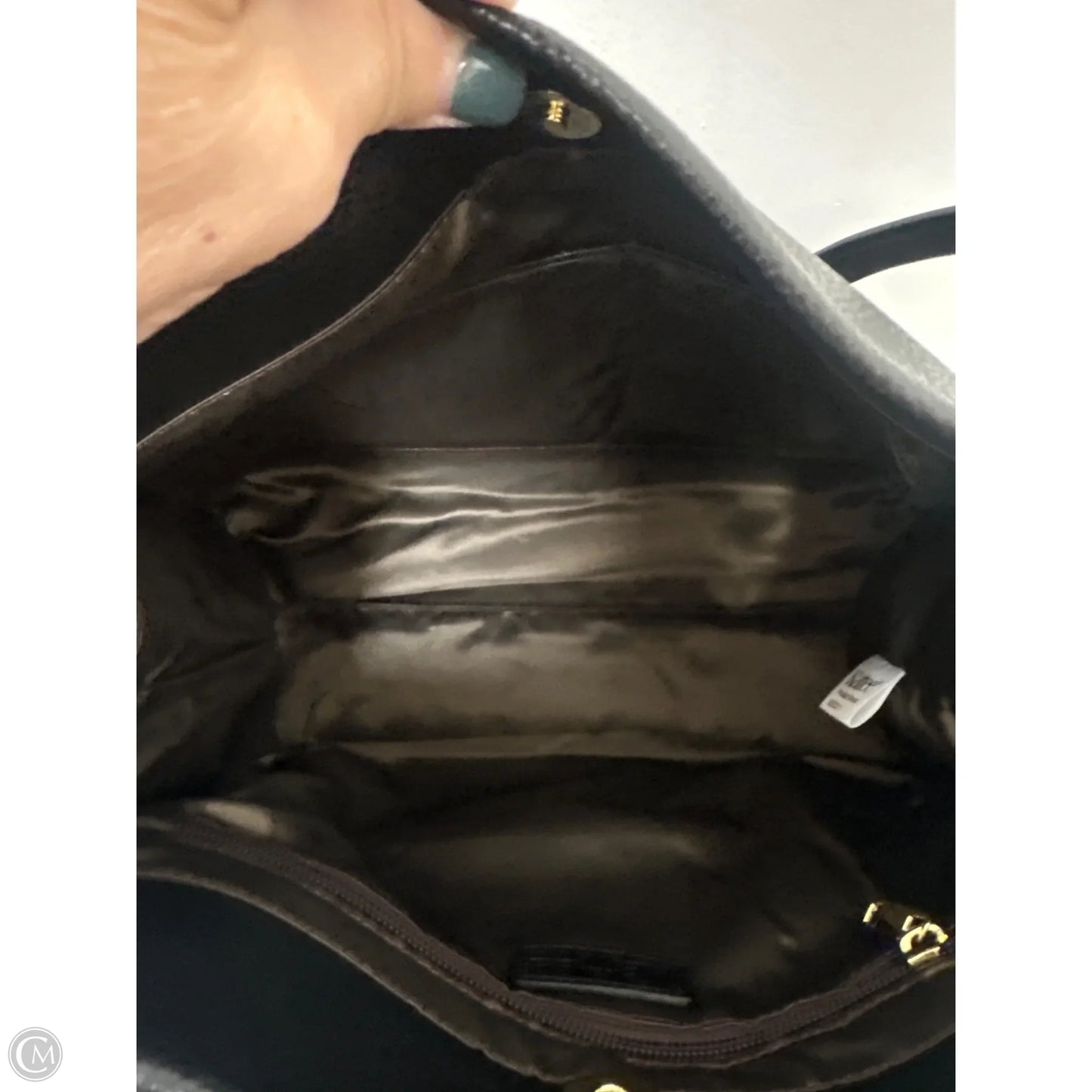 Handbag Leather By Clothes Mentor, Size: Large