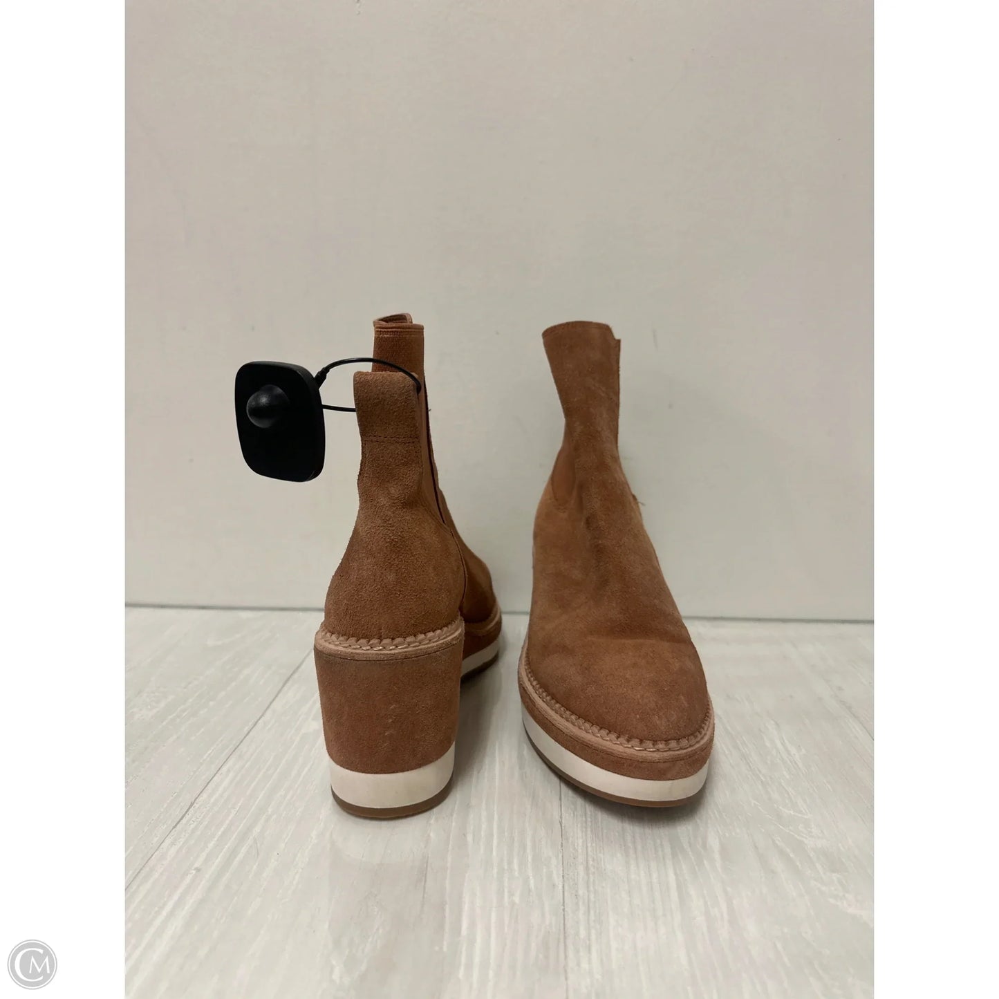 Boots Designer By Kate Spade In Brown, Size: 9