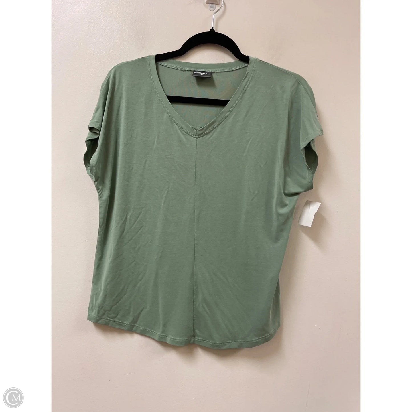 Athletic Top Short Sleeve By 32 Degrees In Green, Size: Xs
