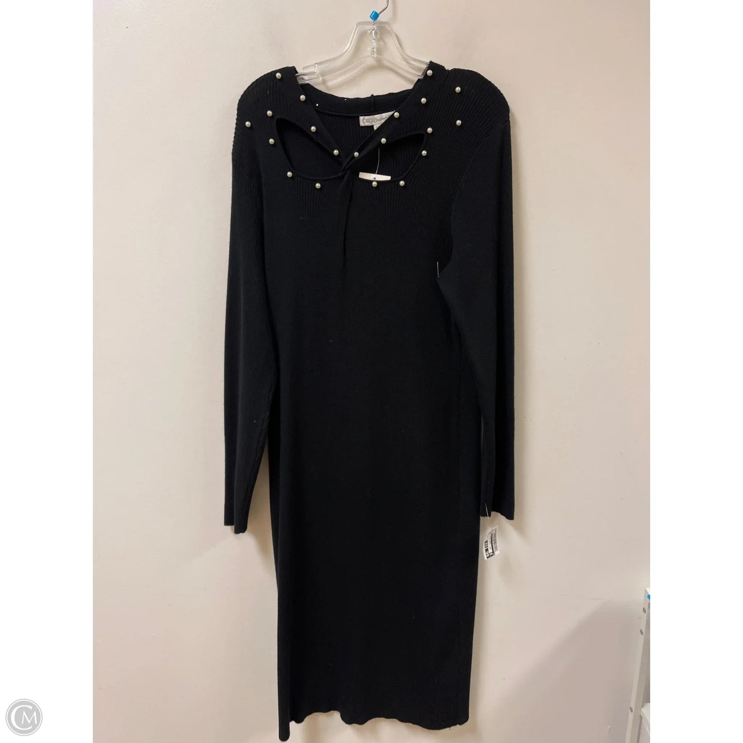 Dress Casual Maxi By Cato In Black, Size: 2x