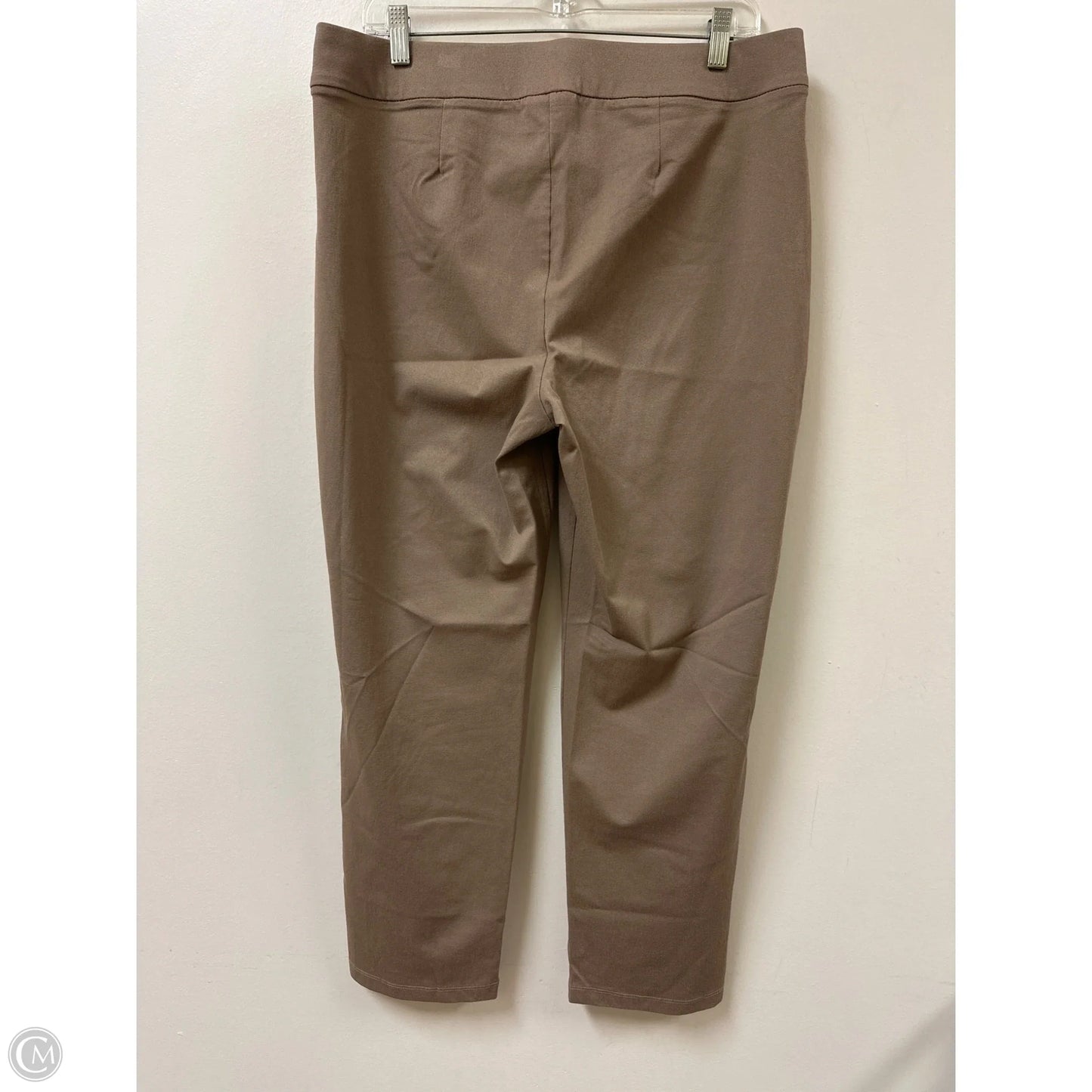 Pants Leggings By Chicos In Brown, Size: 12