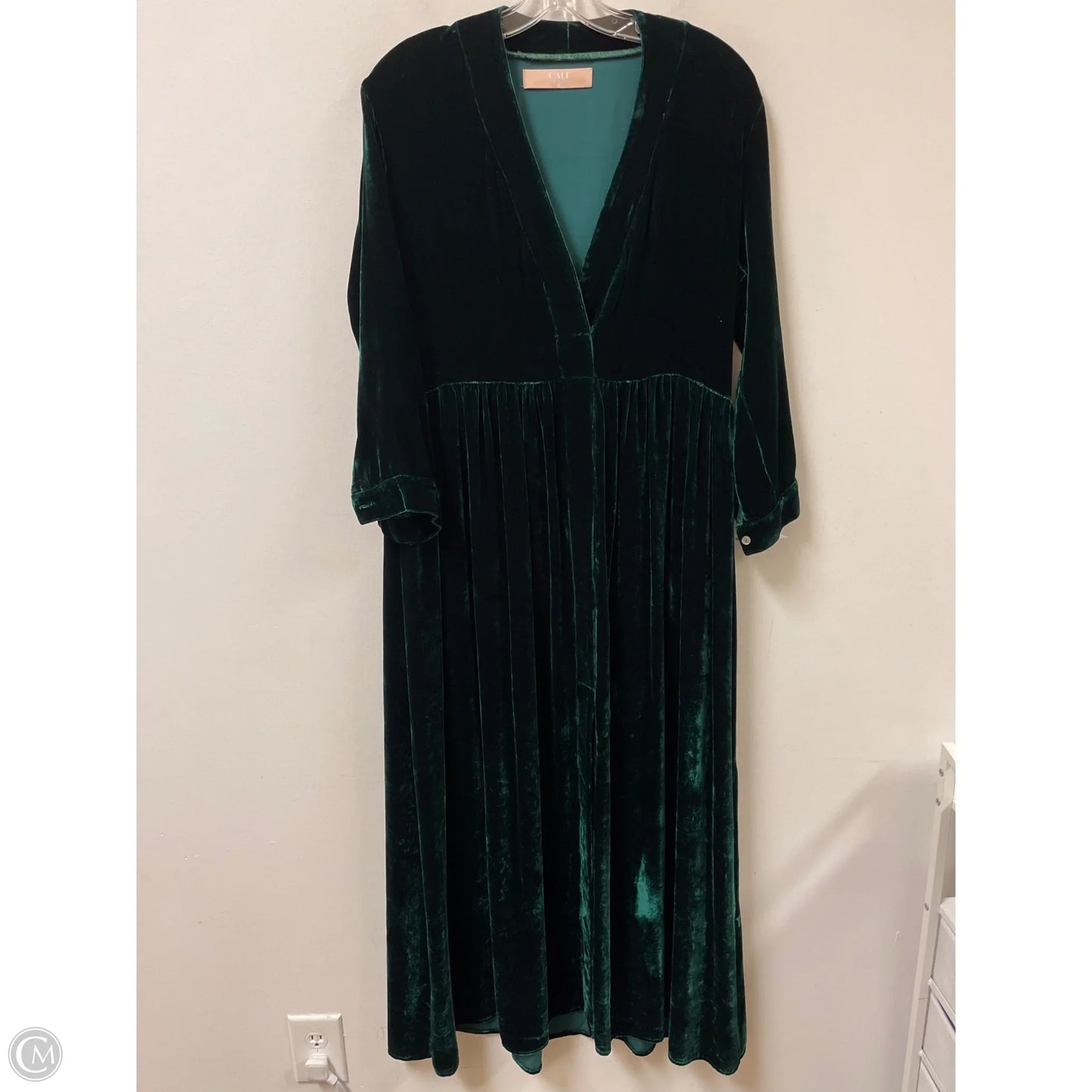 Dress Party Long By Cmc In Green, Size: M