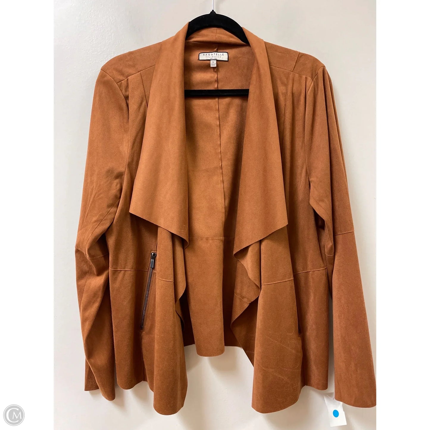 Sweater Cardigan By Bagatelle In Bronze, Size: 1x