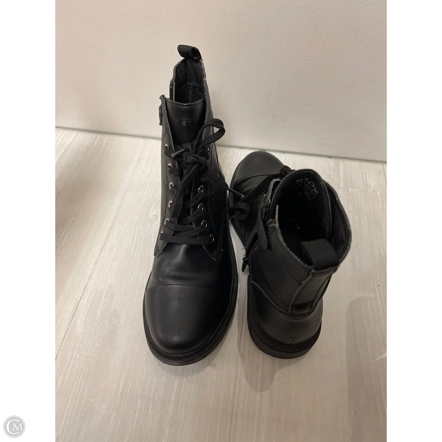 Boots Combat By Geox Shoes In Black, Size: 5.5