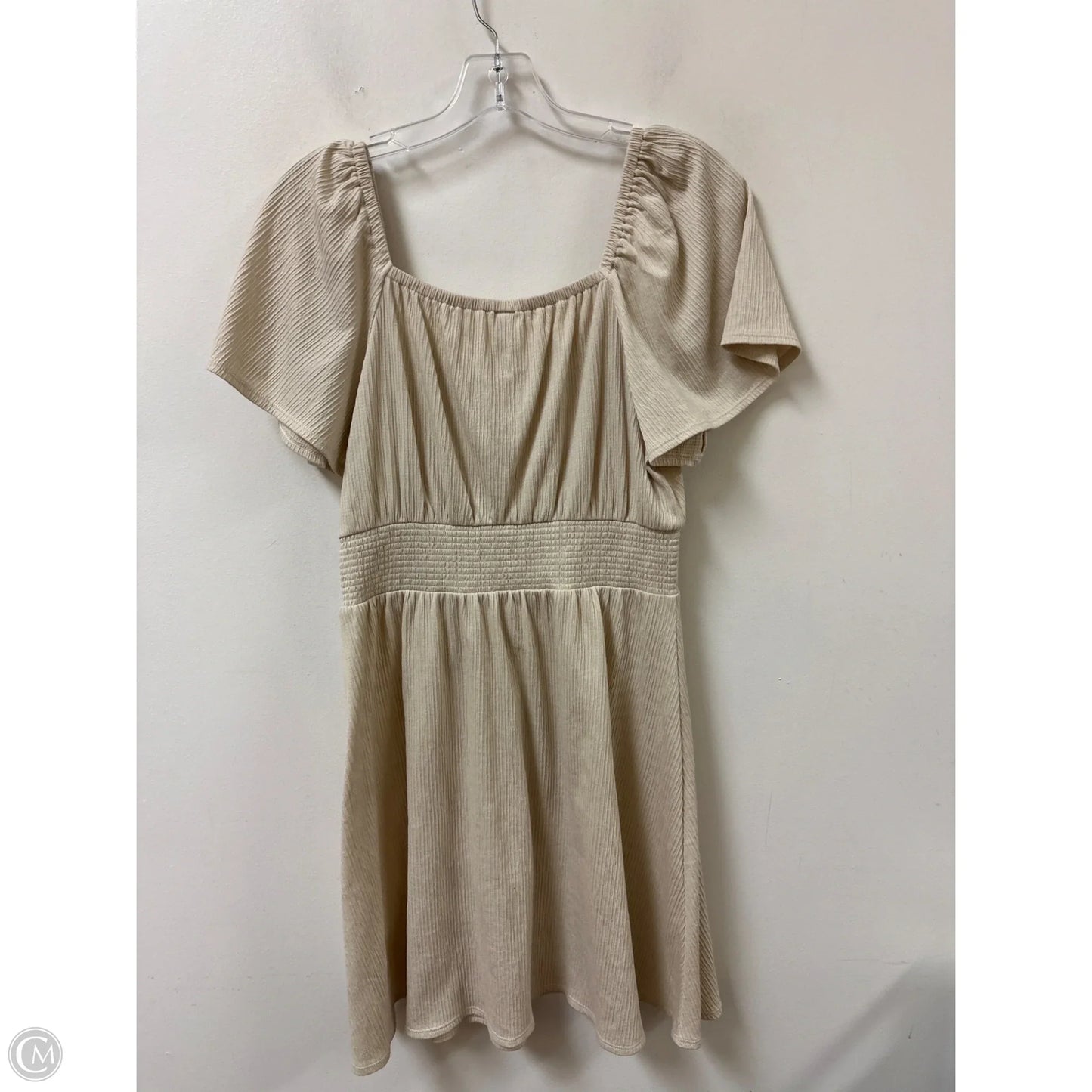 Dress Casual Short By Old Navy In Cream, Size: M