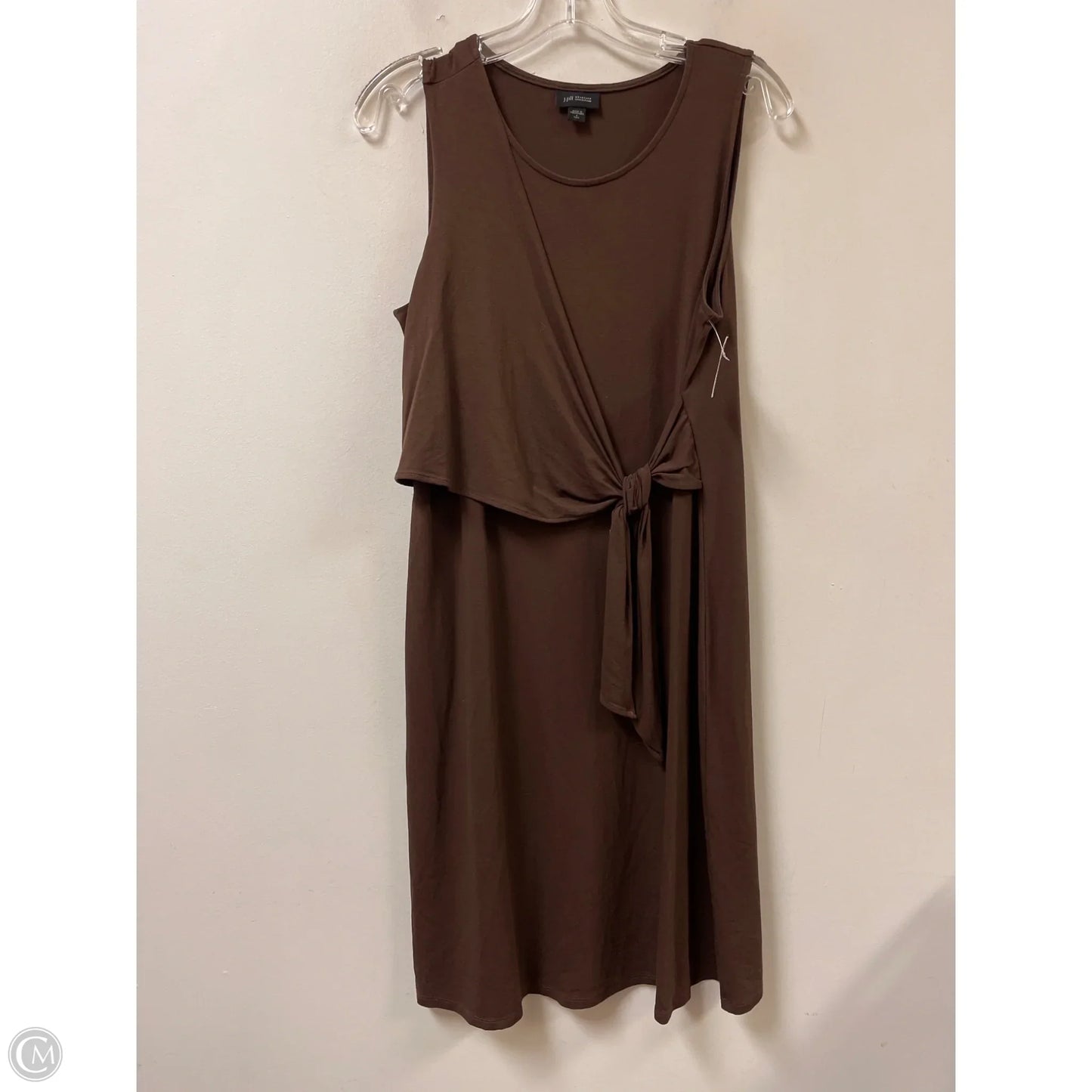 Dress Casual Midi By J. Jill In Brown, Size: S
