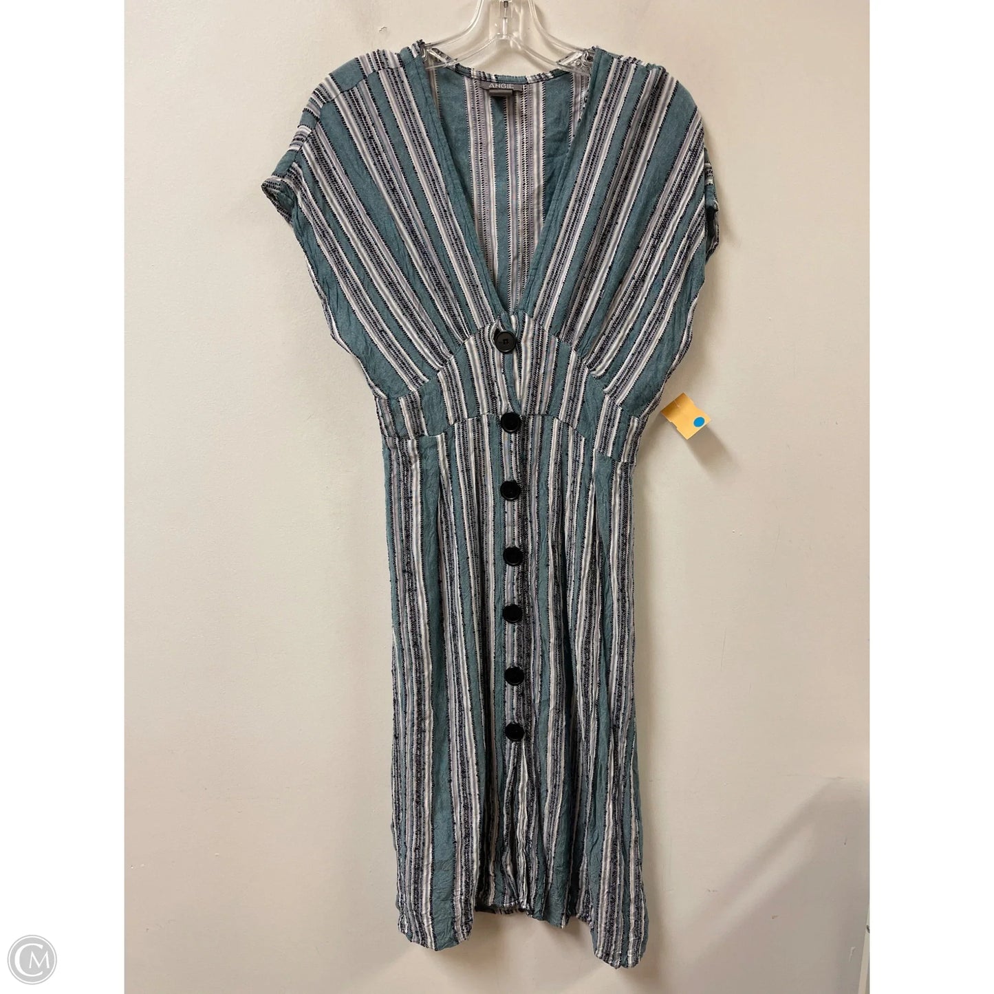 Dress Casual Midi By Angie In Green, Size: L