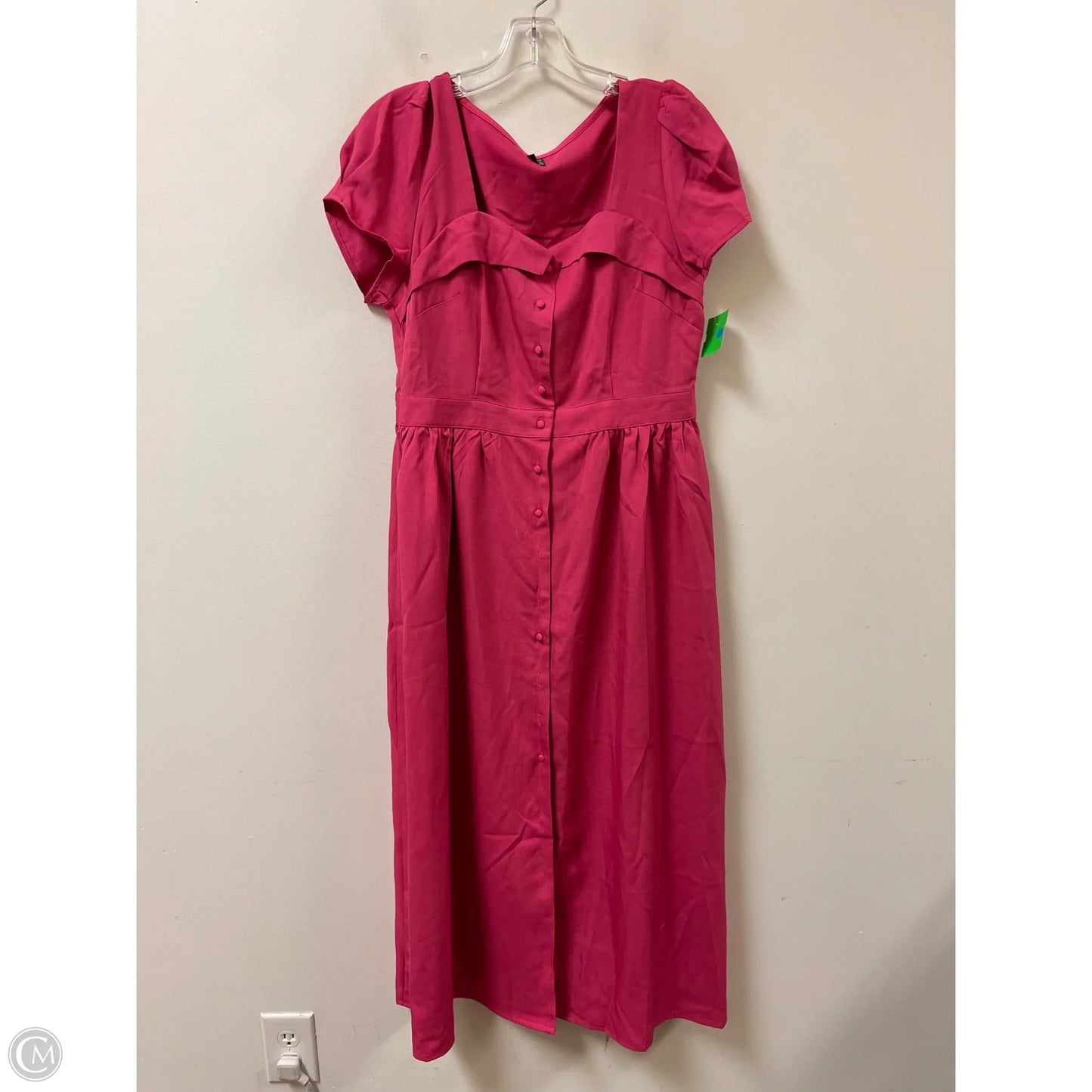 Dress Casual Maxi By Shein In Pink, Size: L