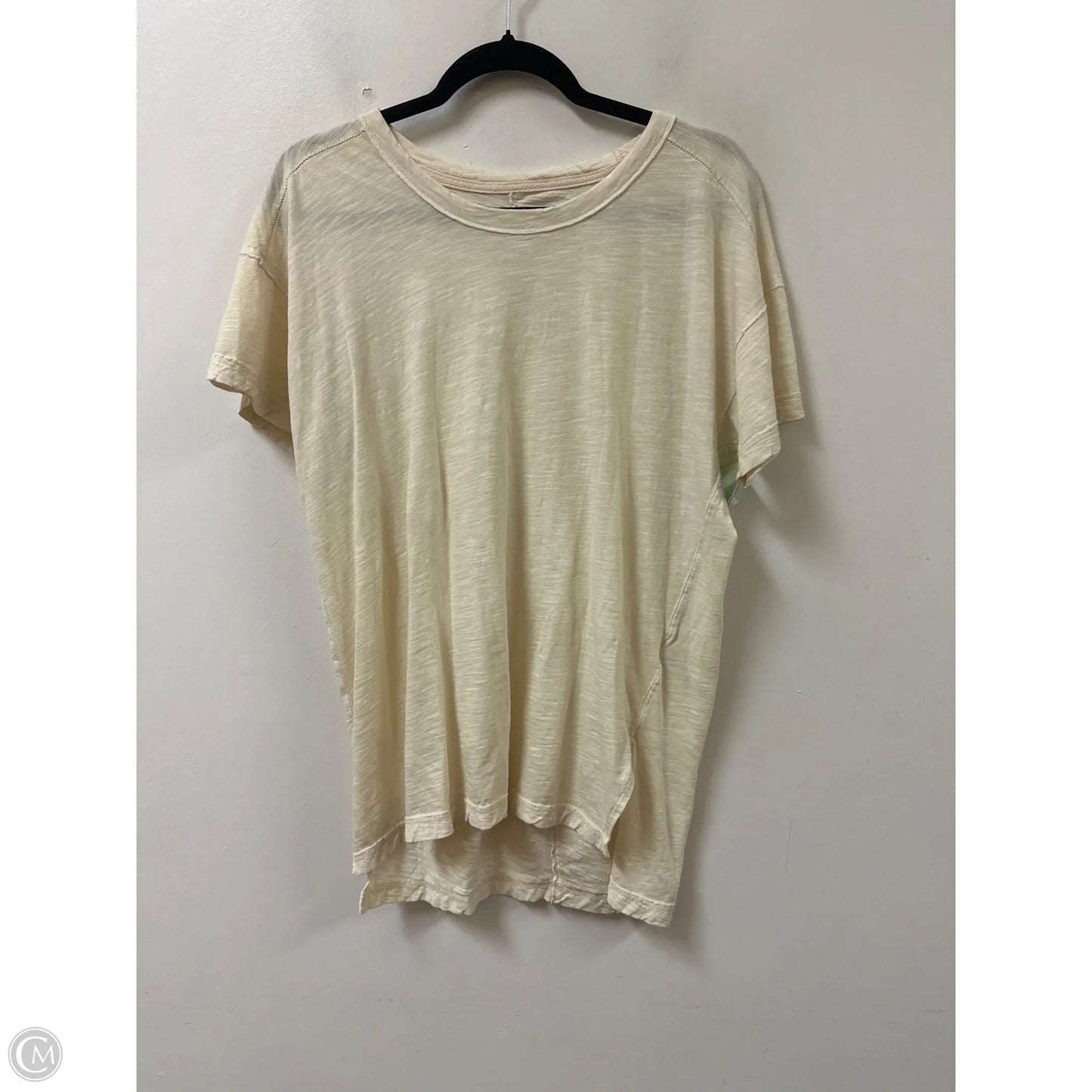 Top Short Sleeve By Pilcro In Yellow, Size: S