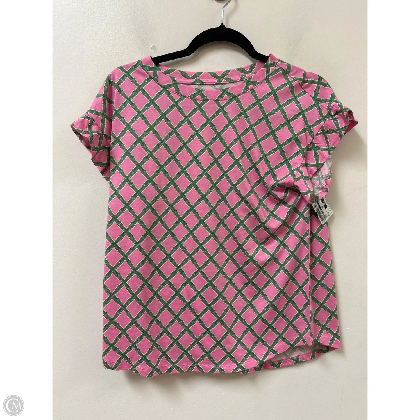 Top Short Sleeve By Crown And Ivy In Pink, Size: S