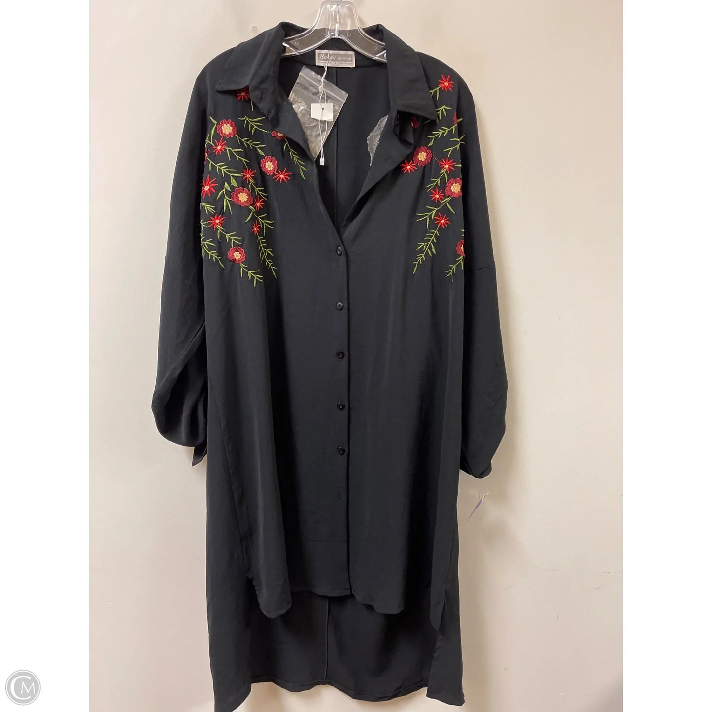 Dress Casual Midi By Clothes Mentor In Black, Size: M